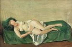 Nu Au Divan by Andre Derain