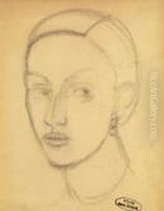 Portrait De Femme by Andre Derain