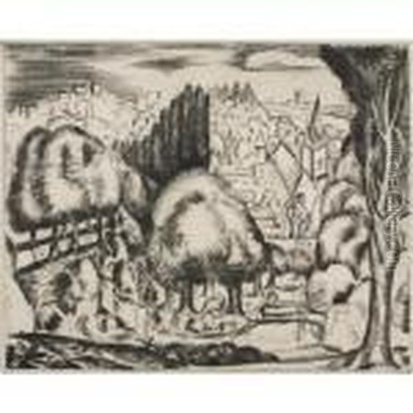 Landscape In The Italian Manner (adhemar 49) - view 1