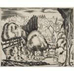 Landscape In The Italian Manner (adhemar 49) by Andre Derain