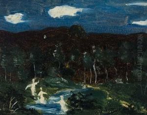 Nymphes Dans La Riviere by Andre Derain