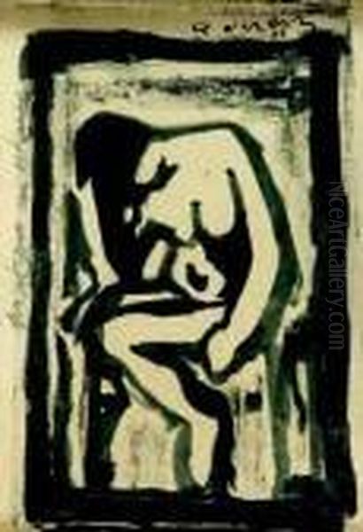 Projet Pour Une Estampe (femme Nue) - view 1