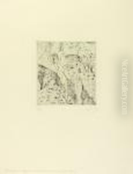 Couple Au Bord Du Torrent - view 1