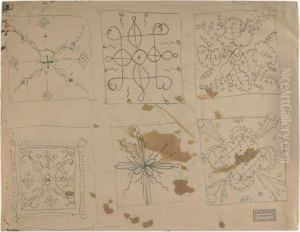 4 Bll. Ornamentale Studien. by Andre Derain