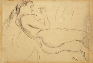 Female Nude by Andre Derain