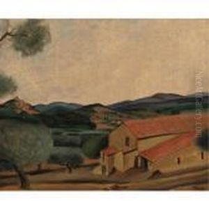 Une Ferme En Provence by Andre Derain