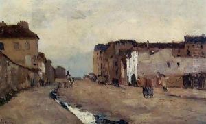 A Street in Bercy by Albert Lebourg