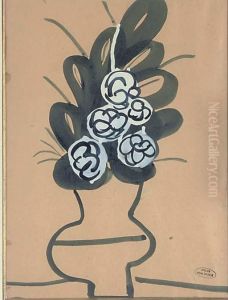Vase De Fleurs by Andre Derain