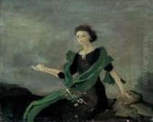 Portrait De Mme Harriman by Andre Derain