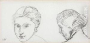 Two Heads by Andre Derain