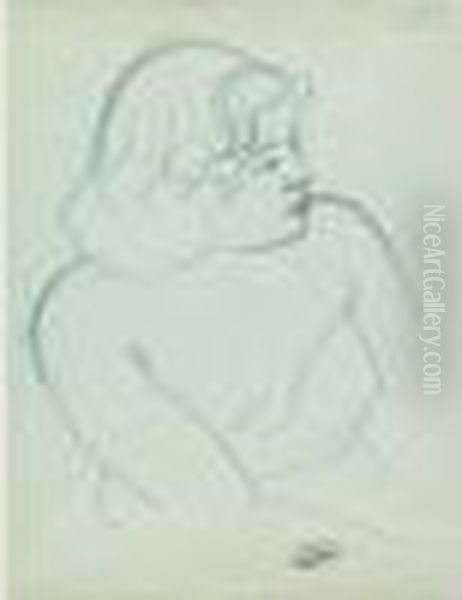 Modele En Buste De Trois-quarts - view 1