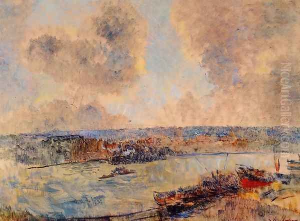 The Seine near Paris - view 1