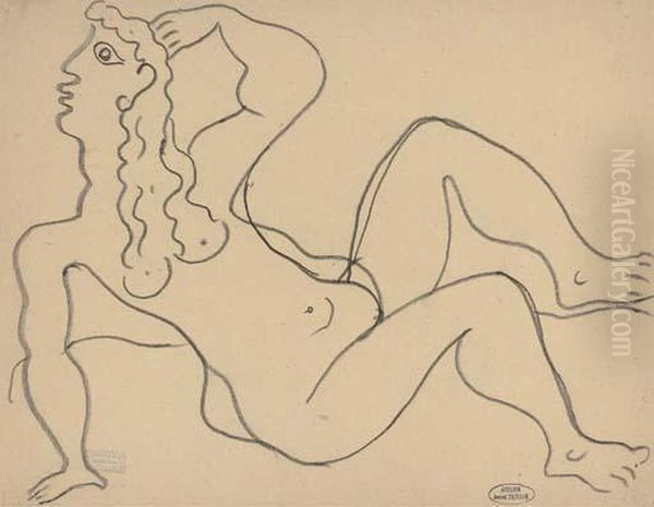Nue Au Repos - view 1