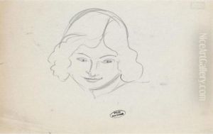 Tete De Femme by Andre Derain