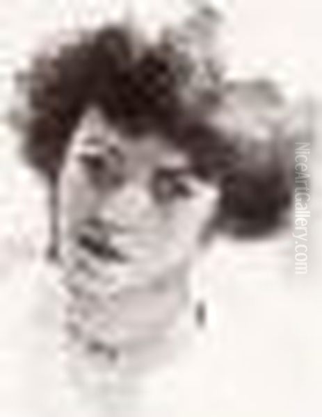 Femme De Face, Cheveux Courts - view 1
