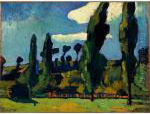 Paysage Aux Environs De Chatou - view 1