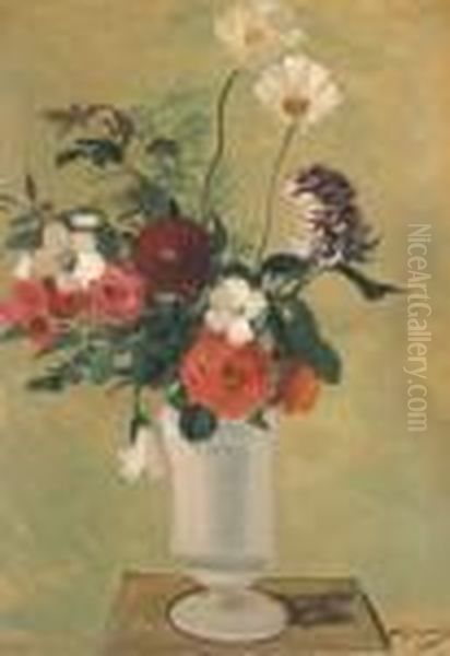Fleurs Des Champs Dans Un Vase - view 1
