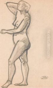Femme Nue Debout by Andre Derain