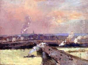 The Pont Boieldieu, Rouen