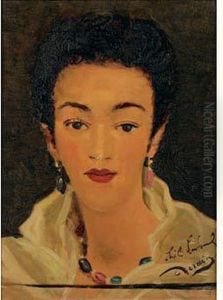 Portrait De Femme by Andre Derain