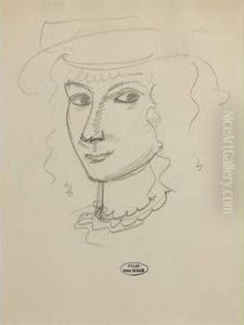 Femme Au Chapeau by Andre Derain