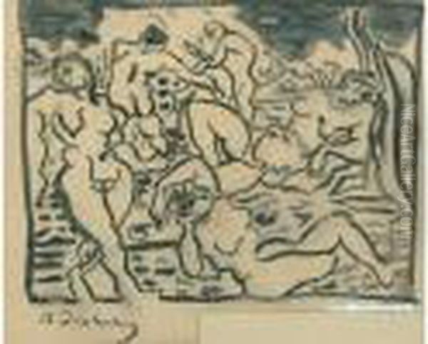 Femmes Dans Un Paysage - view 1