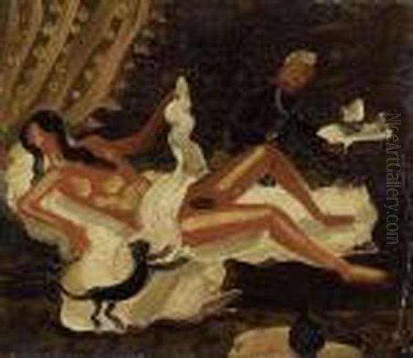 L'olympia, D'apres Manet. - view 1