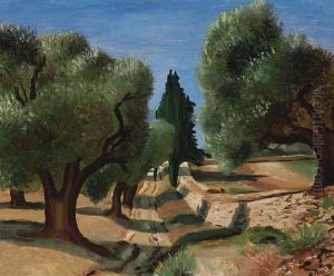 Chemin Aux Oliviers En Provence by Andre Derain