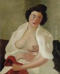 Buste De Femme Aux Seins Nus by Andre Derain