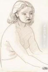 Buste De Jeune Femme by Andre Derain