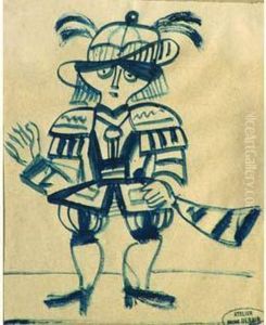 Personnage De Theatre - Vers 1942 by Andre Derain