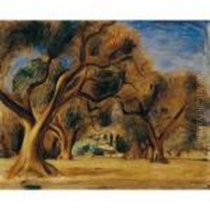 Foret Aux Lecques (provence) by Andre Derain