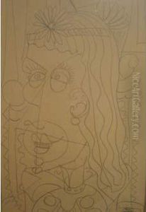 Visage Fantastique by Andre Derain