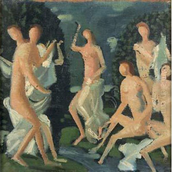 Les Baigneuses - view 1