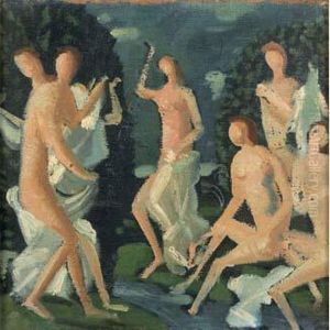 Les Baigneuses by Andre Derain