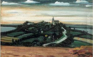 Village En Touraine, Circa 1941/1942 by Andre Derain