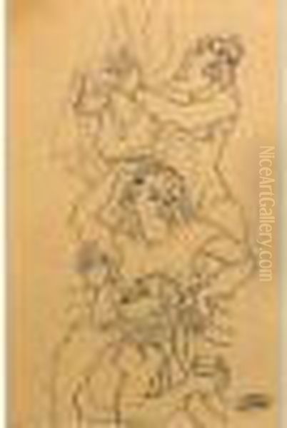 Trois Femmes, Circa 1945 - view 1