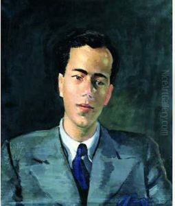 Portrait D'homme (cecil Lichaelis) by Andre Derain