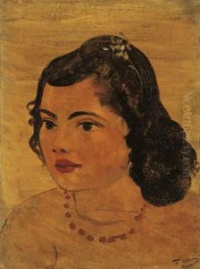Portrait De Femme Au Collier by Andre Derain