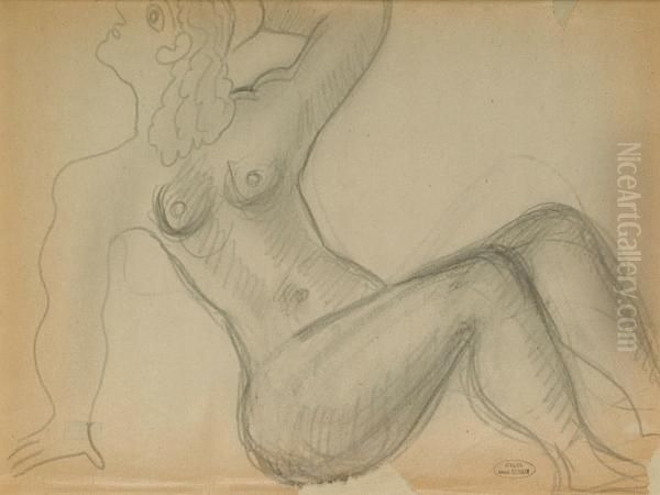 Reclining Female Nude - view 1