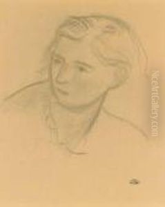 Portrait De Femme by Andre Derain