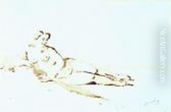 Reclining Nude - view 1