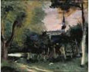 Paysage A Ousson by Andre Derain