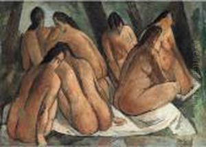 Baigneuses by Andre Derain