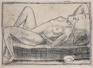 Nue Etendue by Andre Derain