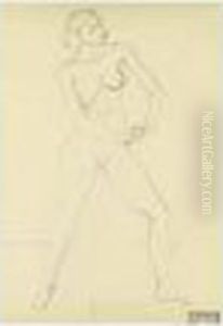 Femme Nu Debout by Andre Derain