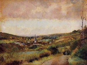 The End of Autumn at Hondouville-sur-Iton by Albert Lebourg