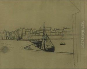 Bateau A Gravelines, Mer Du Nord by Andre Derain