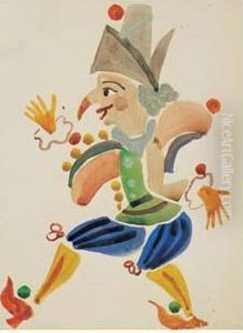 Personnage De Comedie by Andre Derain