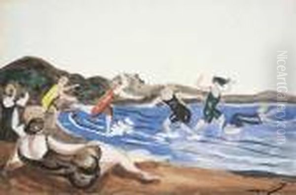 Les Baigneuses - view 1